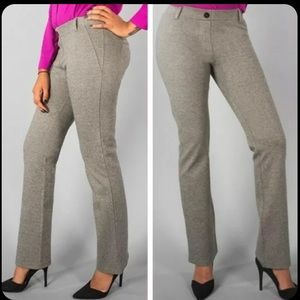 Betabrand Pants Classic Boot Cut Tan Herringbone Dress Yoga Pants Petite Large